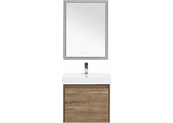 Aquanet Тумба с раковиной Nova Lite 60 дуб рустикальный	 – фотография-5