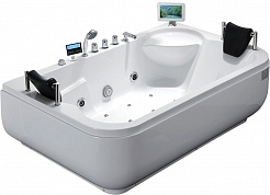 Gemy Акриловая ванна G9085 O R с TV – фотография-1