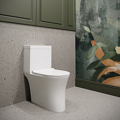 Stella Polare Унитаз-моноблок напольный Ронда KN2224000 белый – фотография-2