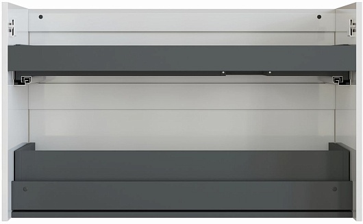 Aquanet Тумба с раковиной Nova Lite 2.0 100 L подвесная белая – картинка-7