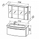 Kolpa San Комплект мебели Adele 110 SBW – фотография-16