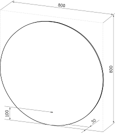 Misty Мебель для ванной Мираж 80 подвесная белая – фотография-13