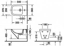 Duravit Биде подвесное DuraStyle 2282150000 – фотография-2