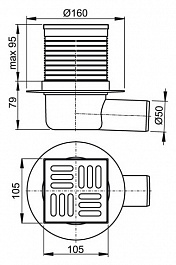 Alcaplast Душевой трап APV1 – фотография-2