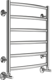 Terminus Полотенцесушитель водяной Атланта+ П6 500x600 хром – фотография-2