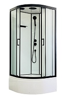 Royal Bath Душевая кабина Fato 90/90 RB90CK-М-BL