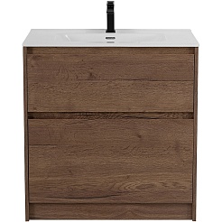 BelBagno Тумба под раковину Kraft 100 напольная Rovere Tabacco – фотография-2