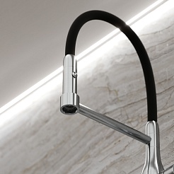 Sancos Смеситель для кухни Pride SC4011BNG нержавеющая сталь – фотография-6