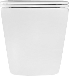 Azario Унитаз подвесной Mona AZ-0057 безободковый белый – фотография-6