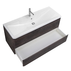 BelBagno Тумба под раковину Albano 120 подвесная Rovere Nature Grigio – фотография-3