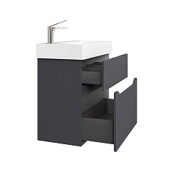 Jorno Тумба под раковину Folk 65 антрацит – фотография-3