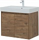 Aquanet Мебель для ванной Nova Lite 75 2 дверцы подвесная дуб рустикальный – фотография-25