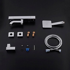 Gappo Смеситель для ванны с душем G3291 хром – фотография-3