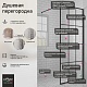Paini Душевая перегородка PAINI-WalkIN90F 90x195 рисунок рамка – картинка-11