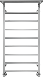Terminus Полотенцесушитель водяной Контур П9 500x1000 с полкой хром – фотография-1