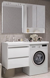  Мебель для ванной Фреш 56 L белый – фотография-1