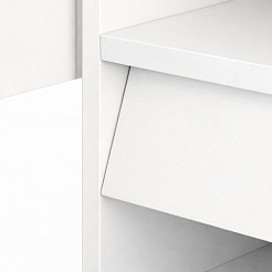 Vivon Пенал Atwood 35 L с корзиной белый матовый левосторонний – фотография-9