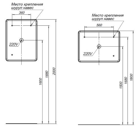 Aquanet Мебель для ванной Вега 2.0 60 Flat подвесная бежевая матовая – картинка-21