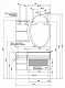 Aquanet Тумба с раковиной Опера 1-115 R с ящиком черная (169659) – фотография-12