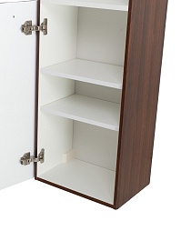 BelBagno Шкаф подвесной Due 40/150 noce ручки Сатиновый никель – фотография-5