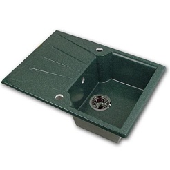 Акватон Мойка "МОНЦА" зеленая – фотография-1