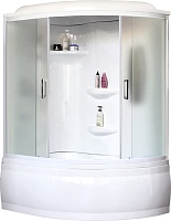 Royal Bath Душевая кабина ALP RB 140ALP-C-L/b/g 140x95 L стекло матовое профиль белый