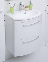 De Aqua Мебель для ванной Лонг 60, зеркало-шкаф Алюминиум – фотография-8