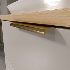 Equil Тумба с раковиной Desert 80 подвесная амарок – фотография-9