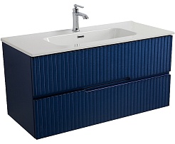 Cezares Тумба под раковину Duet-N 80 подвесная sapfiro – фотография-1