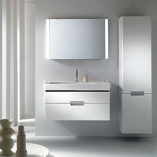 Jacob Delafon Тумба с раковиной "Reve 120" белый, 2 ящика – картинка-7