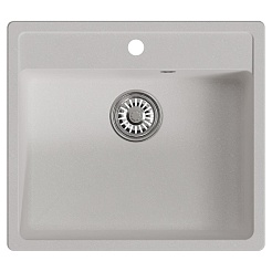 Mixline Мойка кухонная ML-GM15 ультра-белая – фотография-1