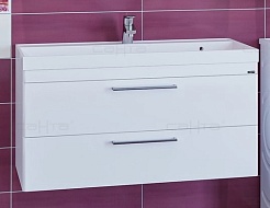 СанТа Тумба с раковиной Вегас 100 подвесная – фотография-1