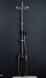 Gappo Душевая стойка G48-9 G2448-9 оружейная сталь – фотография-2