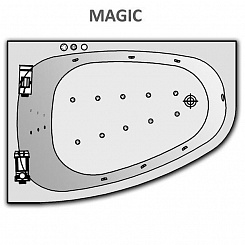 Kolpa San Акриловая ванна Chad R MAGIC – фотография-4