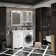 Opadiris Мебель для ванной Клио 120 L белый матовый – картинка-12