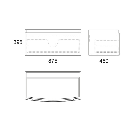 Owl 1975 Мебель для ванной Gotland 90 tiffani – картинка-5