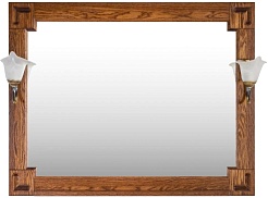 Водолей Мебель для ванной Дубэлла 120 орех – фотография-14