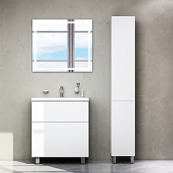 Am.Pm Тумба под раковину Gem 75 белый глянец – фотография-9