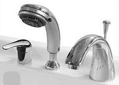 Triton Смеситель "Супергриф" 3-х позиционный на борт ванны – фотография-1