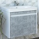 Sanflor Мебель для ванной Калипсо 60 белая, ателье светлый – фотография-16