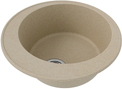 Teymi Мойка кухонная Lina Smart D48 кварцевая бежевая матовая – фотография-9