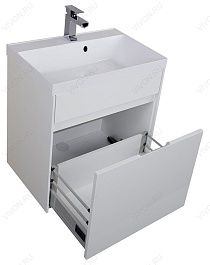 Aquanet Тумба с раковиной "Латина 60" 1 ящик (179933) – фотография-4