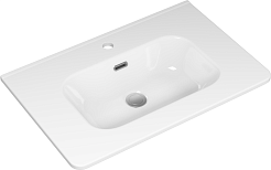 Brevita Тумба с раковиной Risacca Crema 70 серая – фотография-8