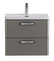 BelBagno Тумба под раковину Due 50 без ручек подвесная Сатин