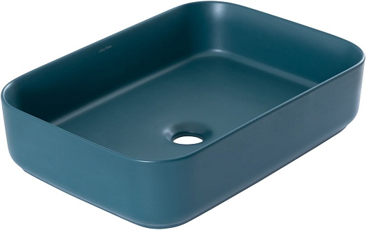 Allen Brau Мебельная накладная раковина Fantasy 50 4.11021.PT петроль – фото-1