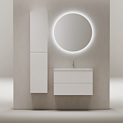 Sancos Тумба с раковиной Folk 80 bianco раковина Grace 81 CN7012 – фотография-4