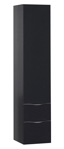 Aquanet Пенал для ванной "Эвора" серый антрацит – фото-1