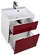 Aquanet Тумба с раковиной "Латина 70" бордо 2 ящика (180034) – фотография-10