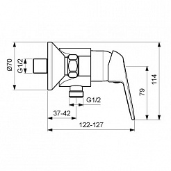 Vidima Смеситель для душа Fine BA387AA – фотография-2