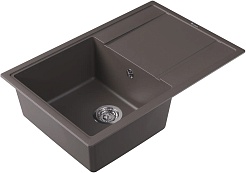 Florentina Мойка кухонная Липси 780 серый шелк – фотография-2